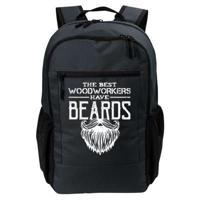 Woodworking Gift Woodworker Carpentry Beard Daily Commute Backpack