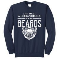 Woodworking Gift Woodworker Carpentry Beard Sweatshirt