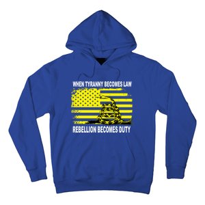 Whentyrannybecomeslawrebellionbecomesdutysnake Gift Hoodie