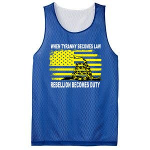 Whentyrannybecomeslawrebellionbecomesdutysnake Gift Mesh Reversible Basketball Jersey Tank