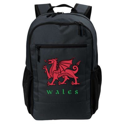 Wales Gift Welsh Red Dragon Cymru Daily Commute Backpack