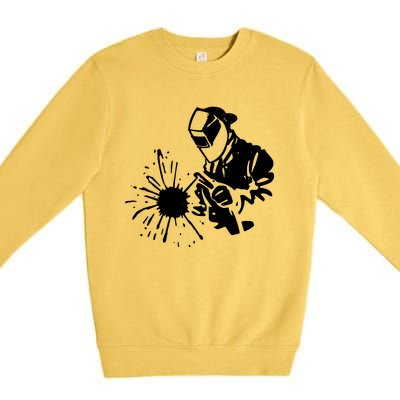 Welder Graduation Premium Crewneck Sweatshirt