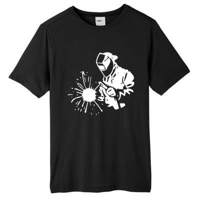 Welder Graduation Tall Fusion ChromaSoft Performance T-Shirt