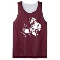 Welder Graduation Mesh Reversible Basketball Jersey Tank