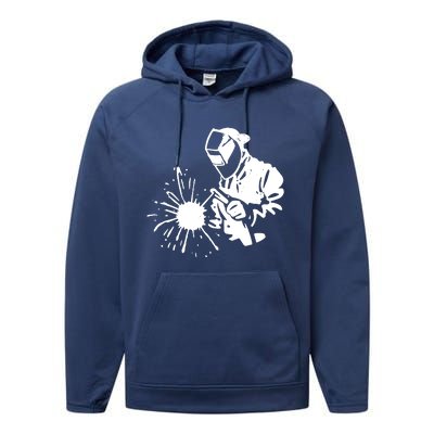 Welder Graduation Performance Fleece Hoodie