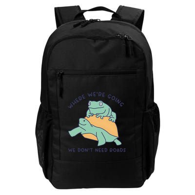 WeRe Going We DonT Need Roads Backpack