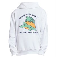 WeRe Going We DonT Need Roads Urban Pullover Hoodie