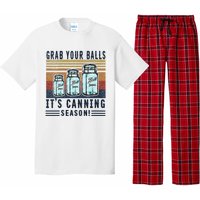 Womens Grab Your Balls Its Canning Season Pajama Set