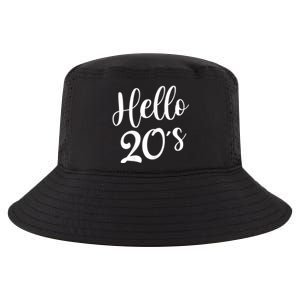 Wo Hello 20's Wo 20 Year Old 20th Birthday Gift Bday Squad Cool Comfort Performance Bucket Hat