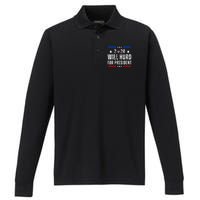 Will Hurd 2024 Performance Long Sleeve Polo