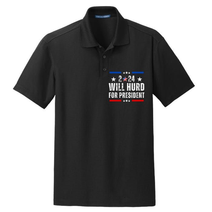 Will Hurd 2024 Dry Zone Grid Polo