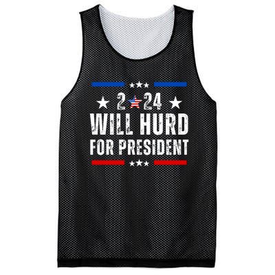 Will Hurd 2024 Mesh Reversible Basketball Jersey Tank