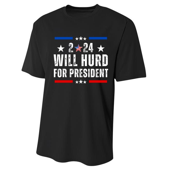 Will Hurd 2024 Performance Sprint T-Shirt