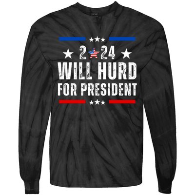 Will Hurd 2024 Tie-Dye Long Sleeve Shirt