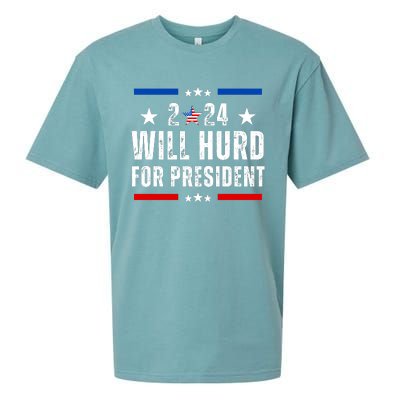 Will Hurd 2024 Sueded Cloud Jersey T-Shirt