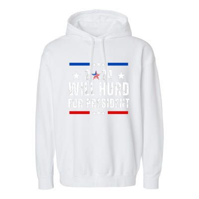 Will Hurd 2024 Garment-Dyed Fleece Hoodie