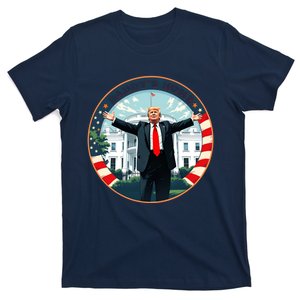 White House 2024 President 47 Daddys Home Funny Donald Trump T-Shirt