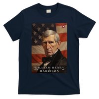 William Harrison 9th President Of The United States Portrait T-Shirt