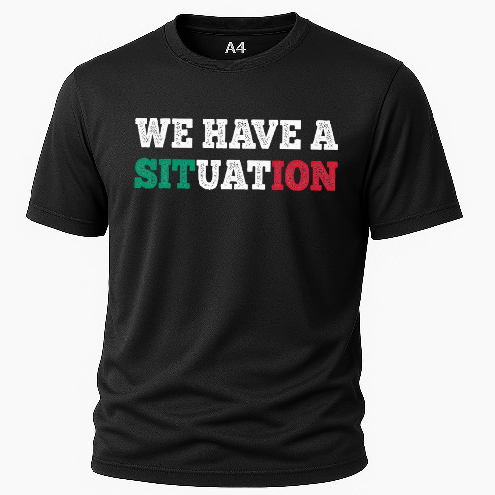 We Have A Situation New Jersey Garden Nj Shore Cooling Performance Crew T-Shirt
