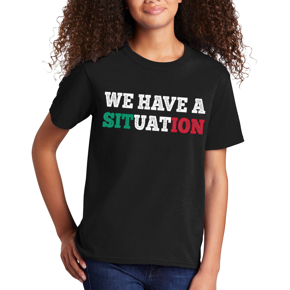 We Have A Situation New Jersey Garden Nj Shore Kids T-Shirt