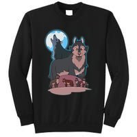 Wolves Howling At The Moon - Wolf Wolves Hunter Sweatshirt