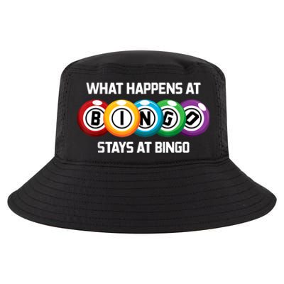 What Happens At Bingo Stays At Bingo Cool Comfort Performance Bucket Hat