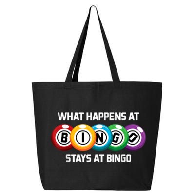 What Happens At Bingo Stays At Bingo 25L Jumbo Tote