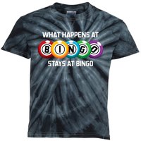 What Happens At Bingo Stays At Bingo Kids Tie-Dye T-Shirt