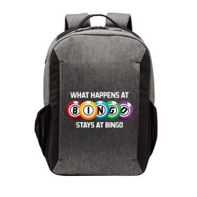 What Happens At Bingo Stays At Bingo Vector Backpack