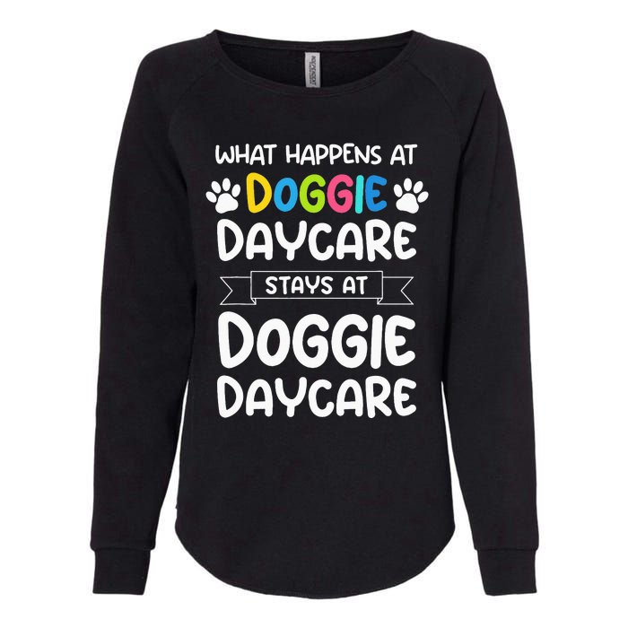 What happens at doggie daycare Quote Dog Daycare Worker Womens California Wash Sweatshirt