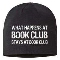 What Happens At Book Club Stays At Book Club Sustainable Beanie