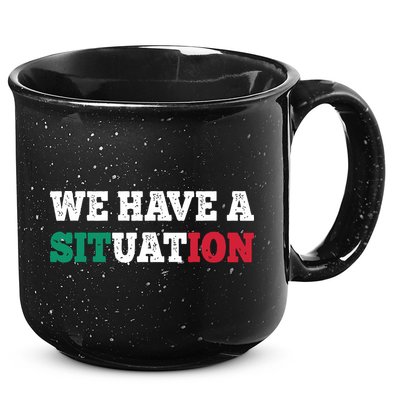 We Have A Situation New Jersey Garden Nj Shore Italian Flag 15oz Campfire Ceramic Mug