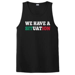 We Have A Situation New Jersey Garden Nj Shore Italian Flag PosiCharge Competitor Tank