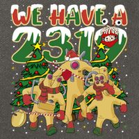 We Have A 2319 Comedy Detection Agency Christmas Monsters Christmas Cotton Canvas Backpack