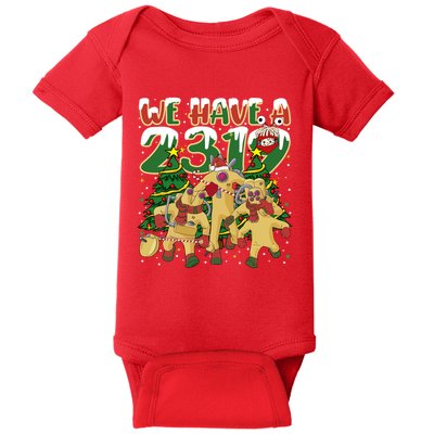 We Have A 2319 Comedy Detection Agency Christmas Monsters Christmas Baby Bodysuit