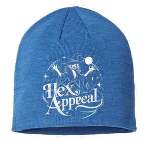 Witchy Hex Appeal Fun And Spooky Halloween Vibes Cute Gift Sustainable Beanie