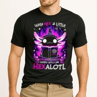 Why Hex A Little When U Can Hex Alotl Axolotl Halloween  Cooling Performance Crew T-Shirt