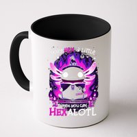 Why Hex A Little When U Can Hex Alotl Axolotl Halloween  Mug