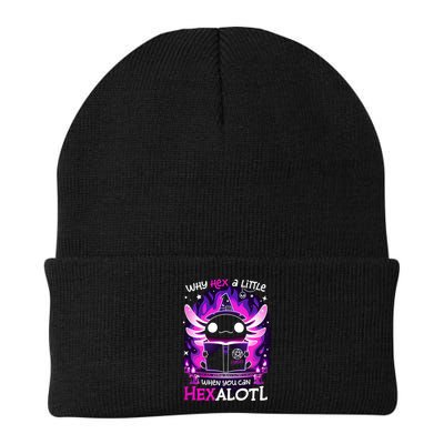Why Hex A Little When U Can Hex Alotl Axolotl Halloween  Beanie