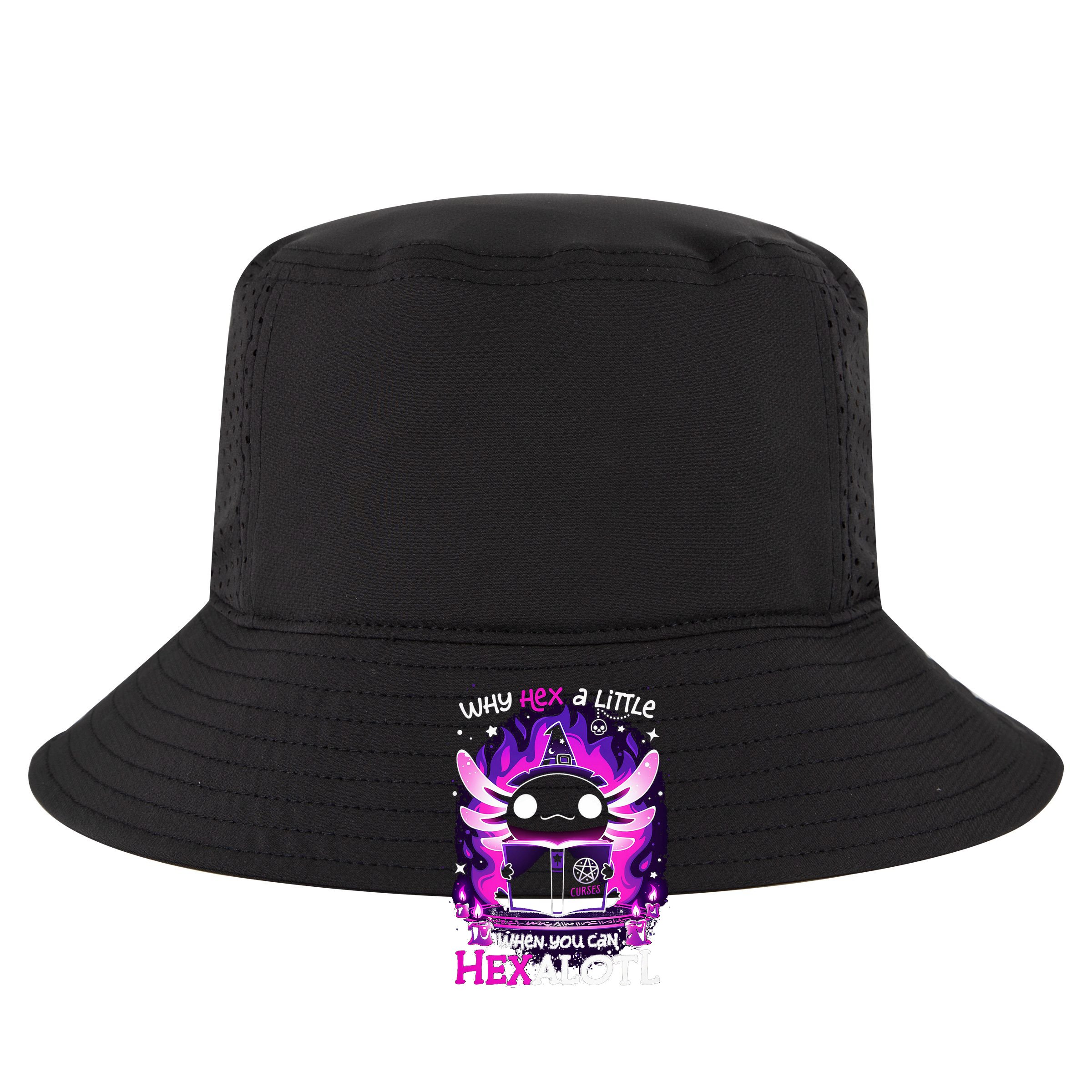 Why Hex A Little When U Can Hex Alotl Axolotl Halloween  Beanie
