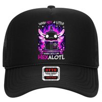 Why Hex A Little When U Can Hex Alotl Axolotl Halloween  Hat