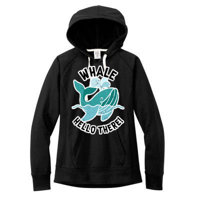 Whale Hello There Women's Fleece Hoodie