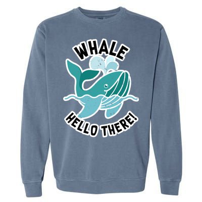 Whale Hello There Garment-Dyed Sweatshirt