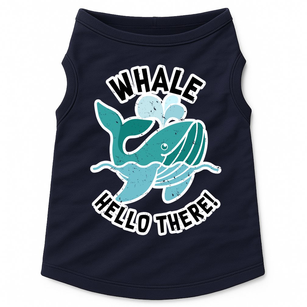 Whale Hello There Doggie Tank