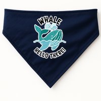 Whale Hello There USA-Made Doggie Bandana