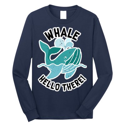 Whale Hello There Long Sleeve Shirt