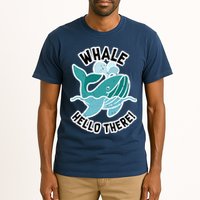 Whale Hello There Tall T-Shirt