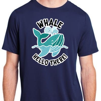 Whale Hello There Adult ChromaSoft Performance T-Shirt