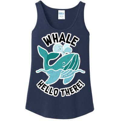 Whale Hello There Ladies Essential Tank