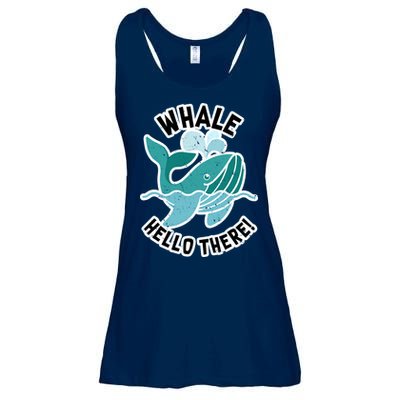 Whale Hello There Ladies Essential Flowy Tank